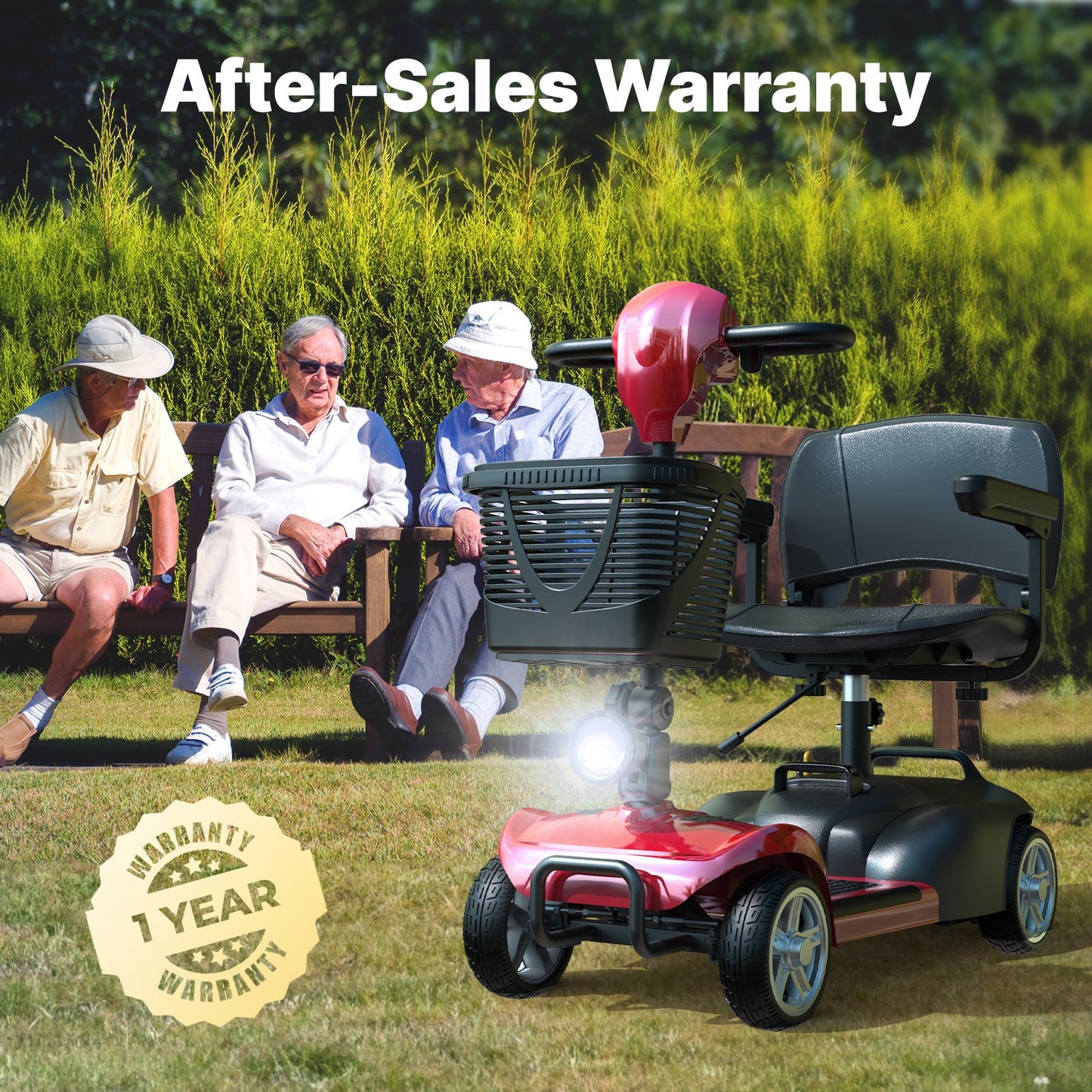 RIDEN X02 Mobility Scooter | Folding, 250W, Top Speed 5mph, 12-Mile Range, Swivel Seat, UKCA Certified